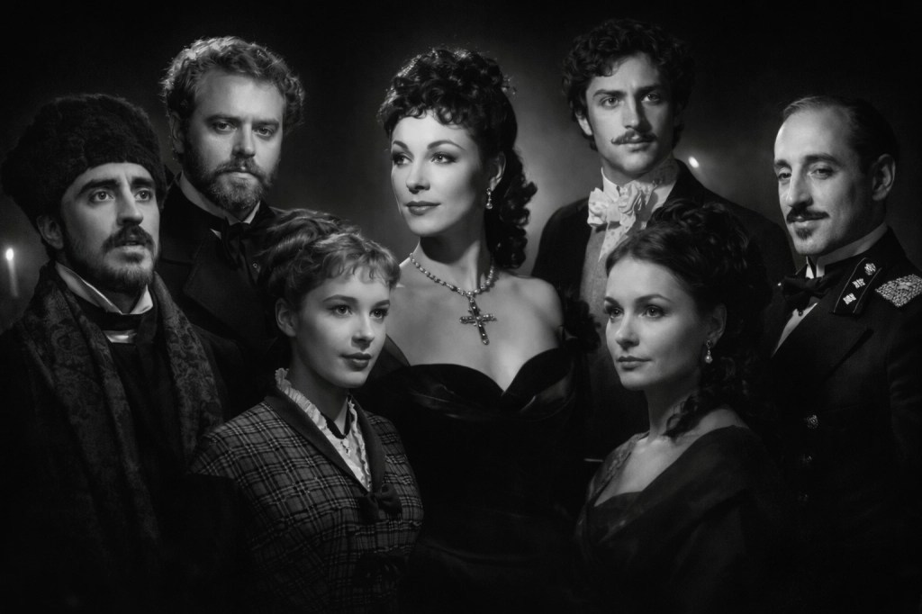 Portraits d'Anna Karénine, Oblonski, Vronski, Lévine, Alexis Karénine