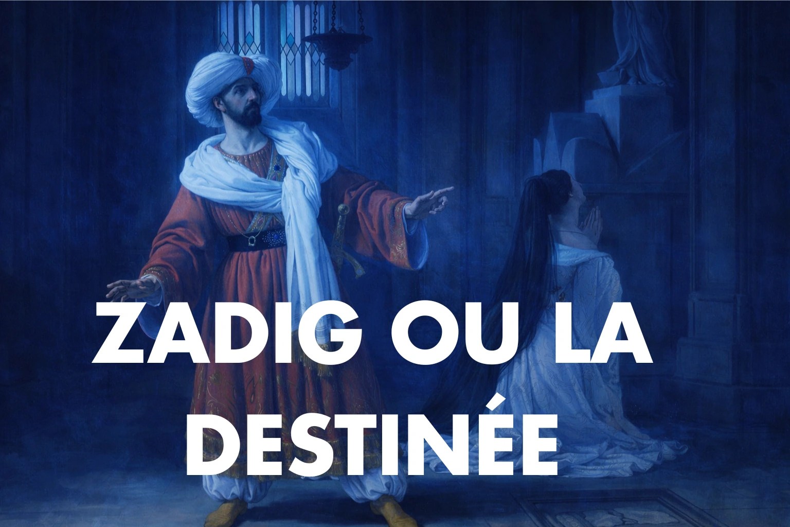 Image représentant le conte oriental de Zadig